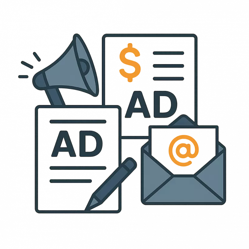 Advertising and Email Texts