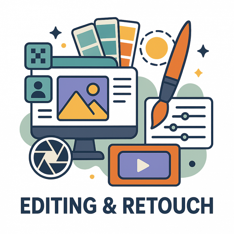 Editing &amp; Retouching — Enhancing Visual Content