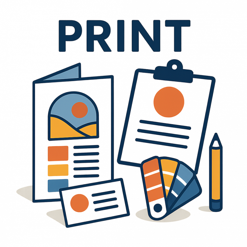 Print Design — Full-Service Graphic Layouts for Print