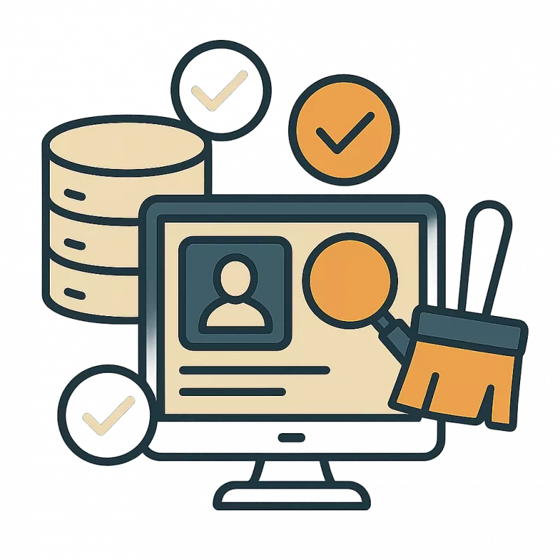 Database Cleaning and Verification