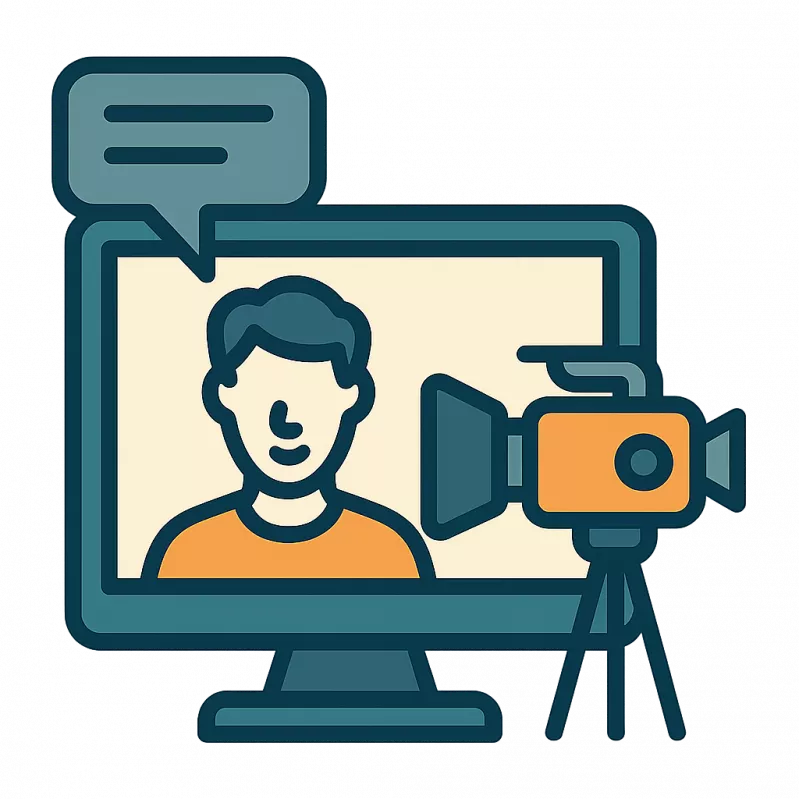 Video with Presenter