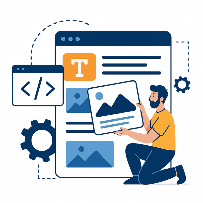 Website Layout &amp; HTML/CSS — Fast and Responsive Code