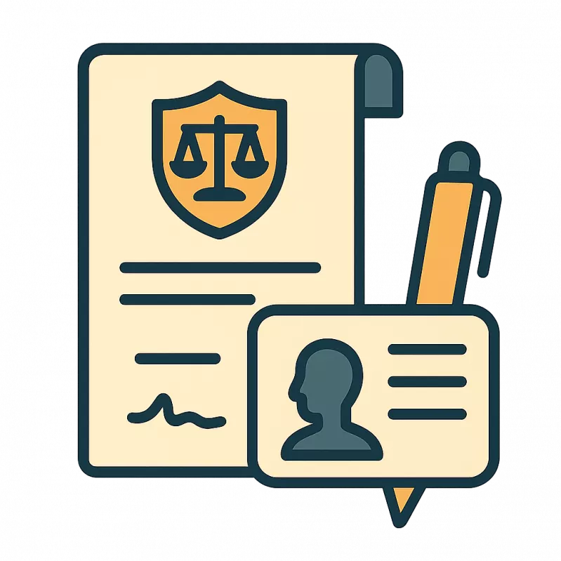 Contract and Power of Attorney