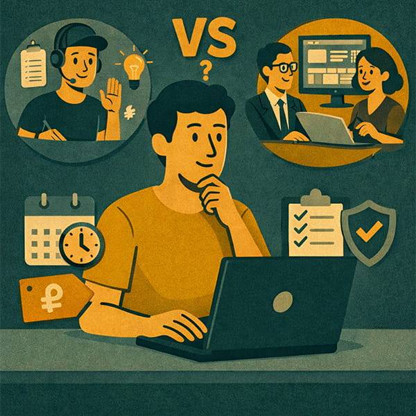 Where it is better to order a website: freelancer or web studio