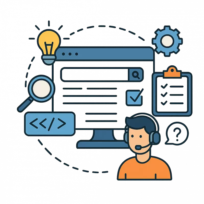 Usability, Testing & Help — Audit and Support