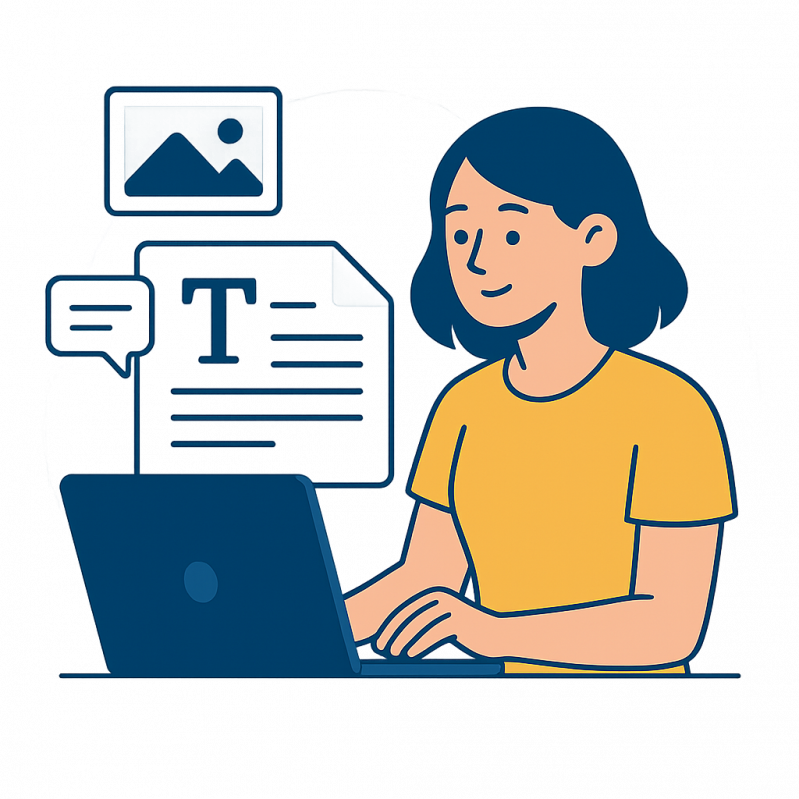 Typing Services — From Images, PDFs, Handwritten Notes