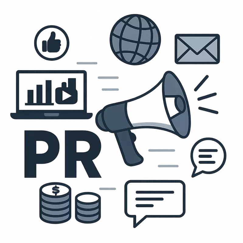 Advertising & PR — Strategy, Outreach, Media Placement