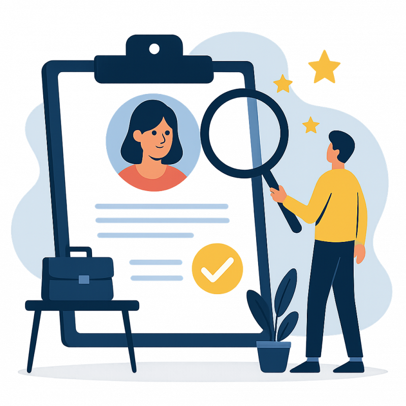 Recruiting — Candidate Search, Screening, Interviews