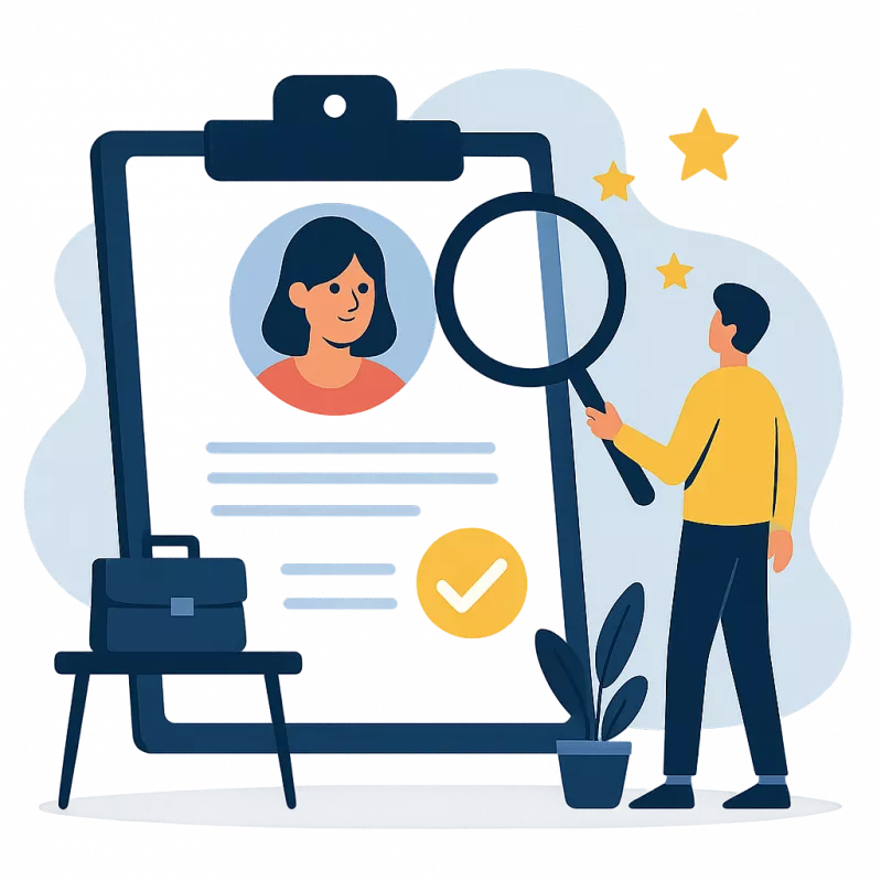 Recruiting — Candidate Search, Screening, Interviews