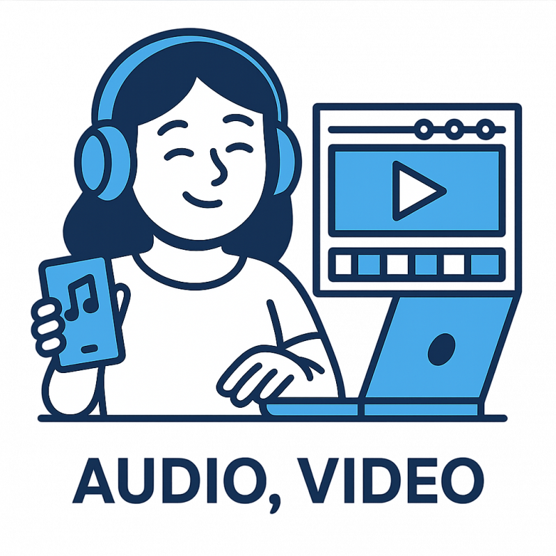 Audio and Video Production — Voiceovers, Videos, Music