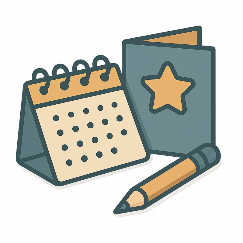 Calendar and Greeting Card Design