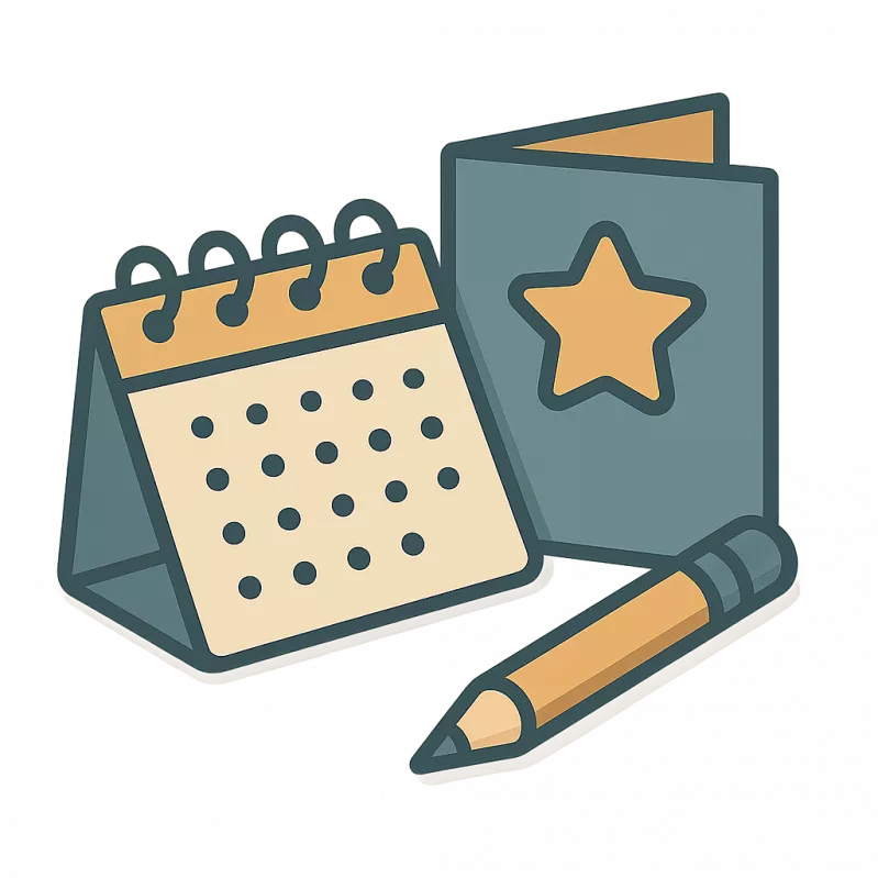 Calendar and Greeting Card Design