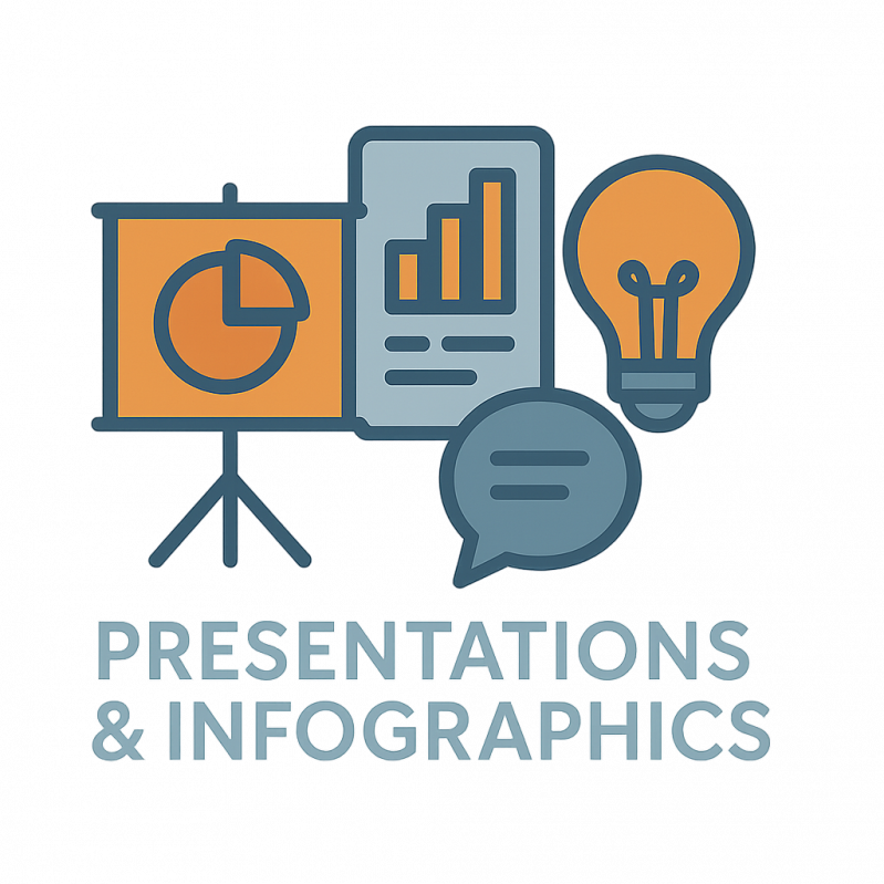 Presentations &amp; Infographics — Clear, Visual, Effective